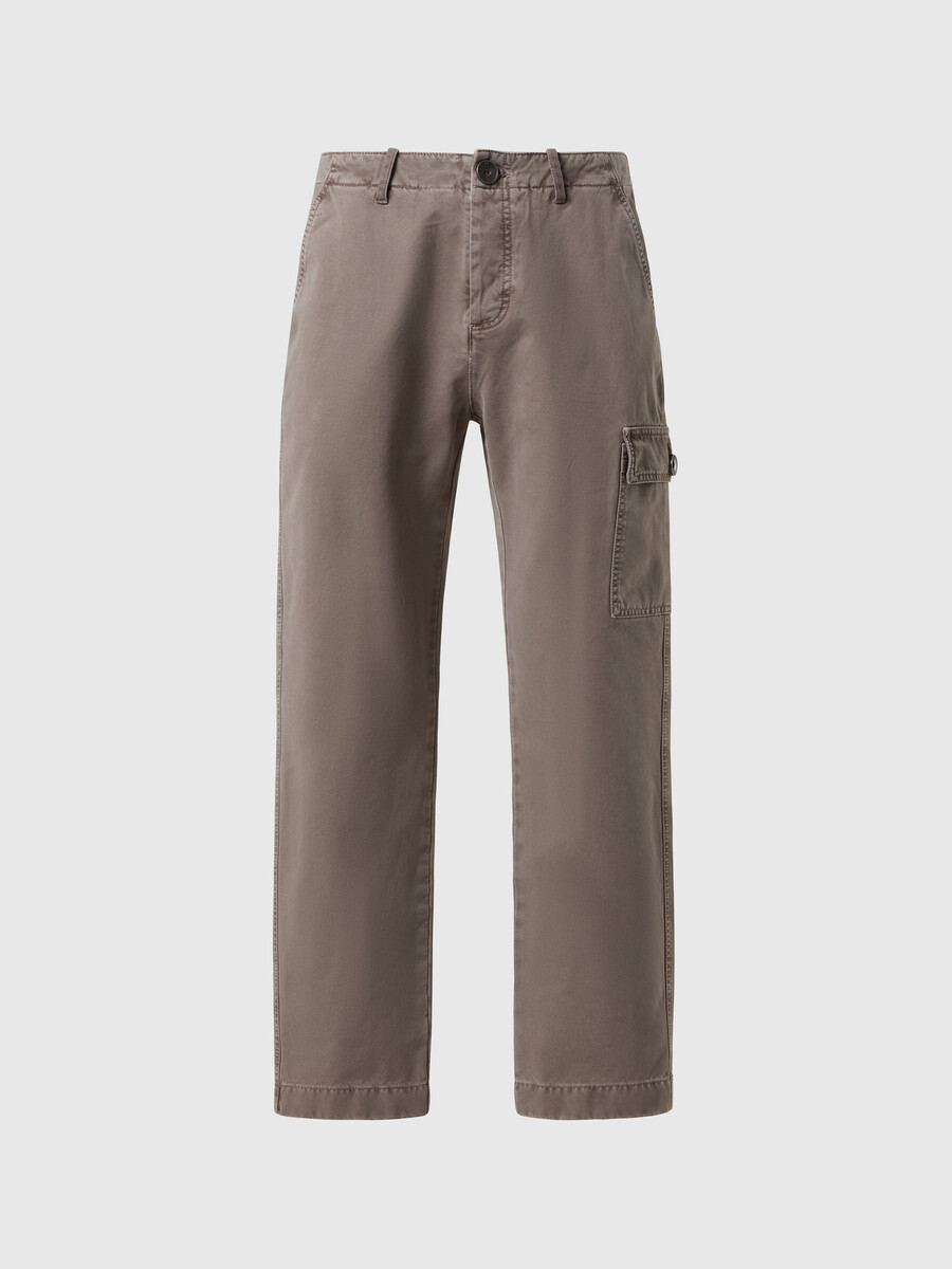 calças cargo de gabardine americanas