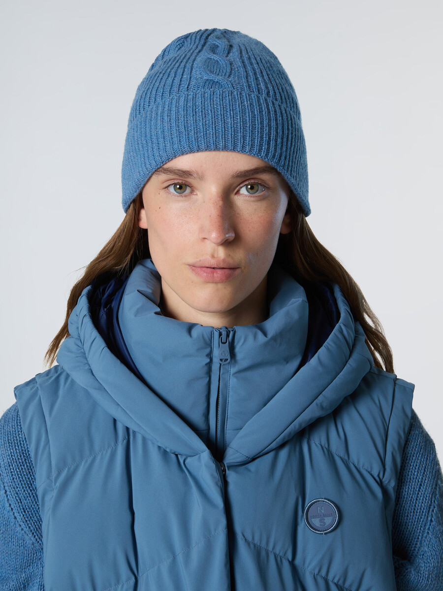 gorro de tricô