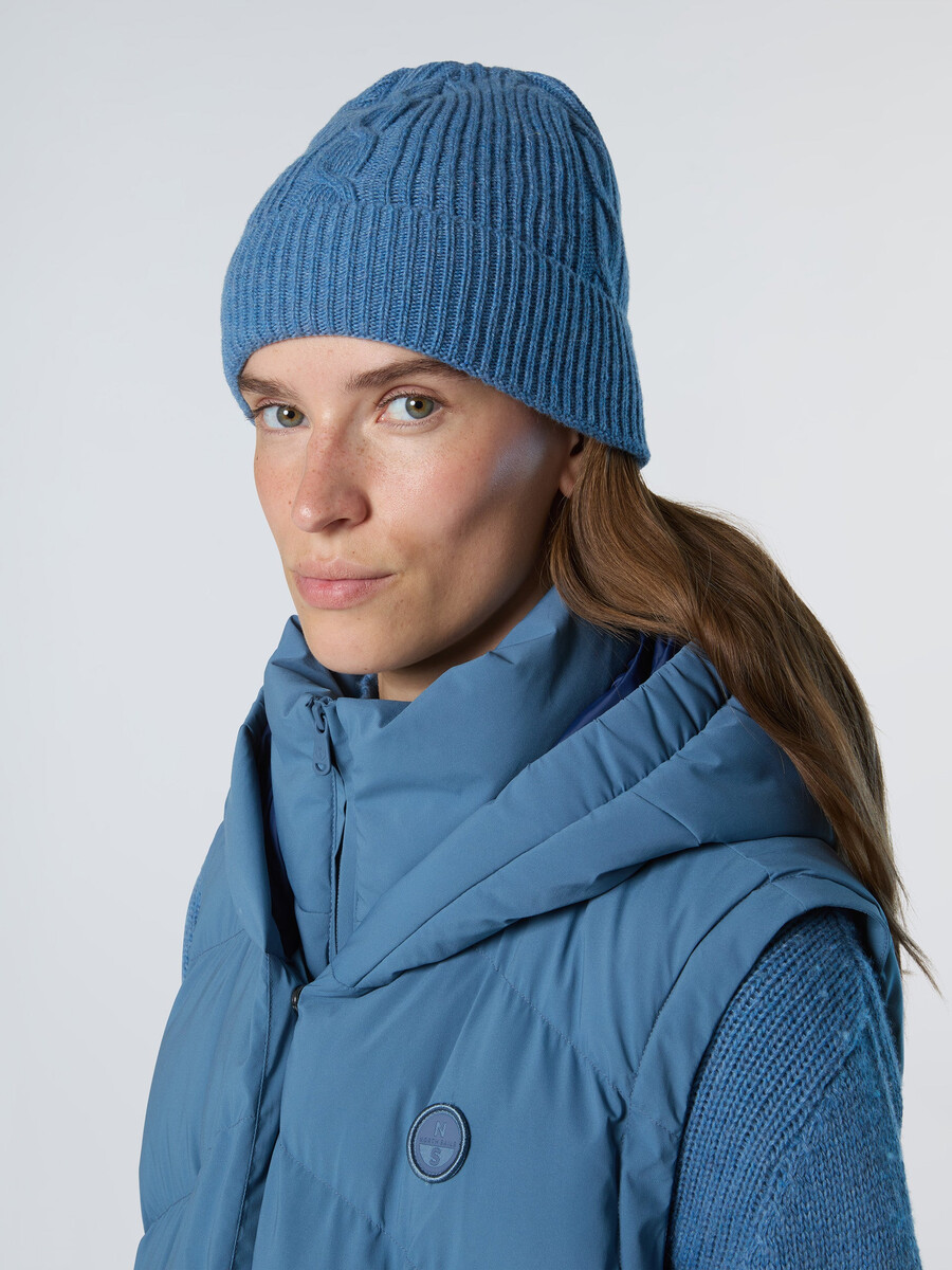 gorro de tricô