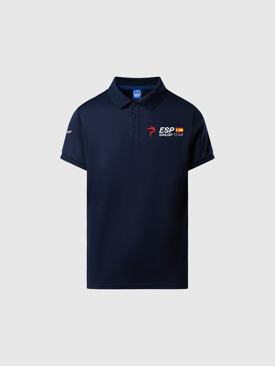 regata sailgp espanha polo de secagem rápida