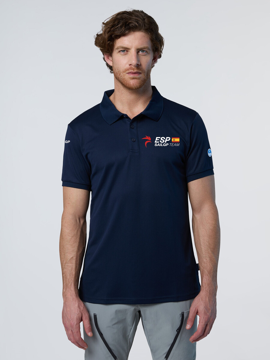 regata sailgp espanha polo de secagem rápida