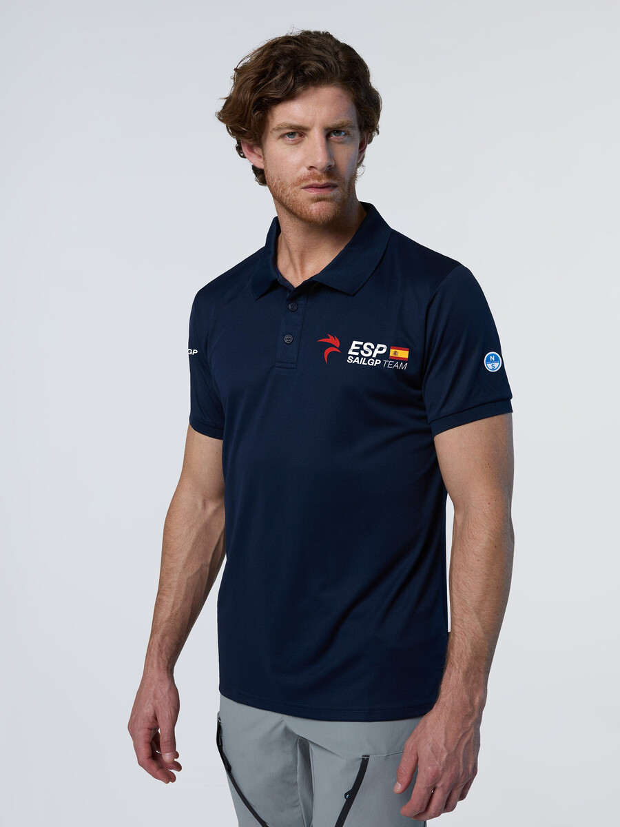 regata sailgp espanha polo de secagem rápida