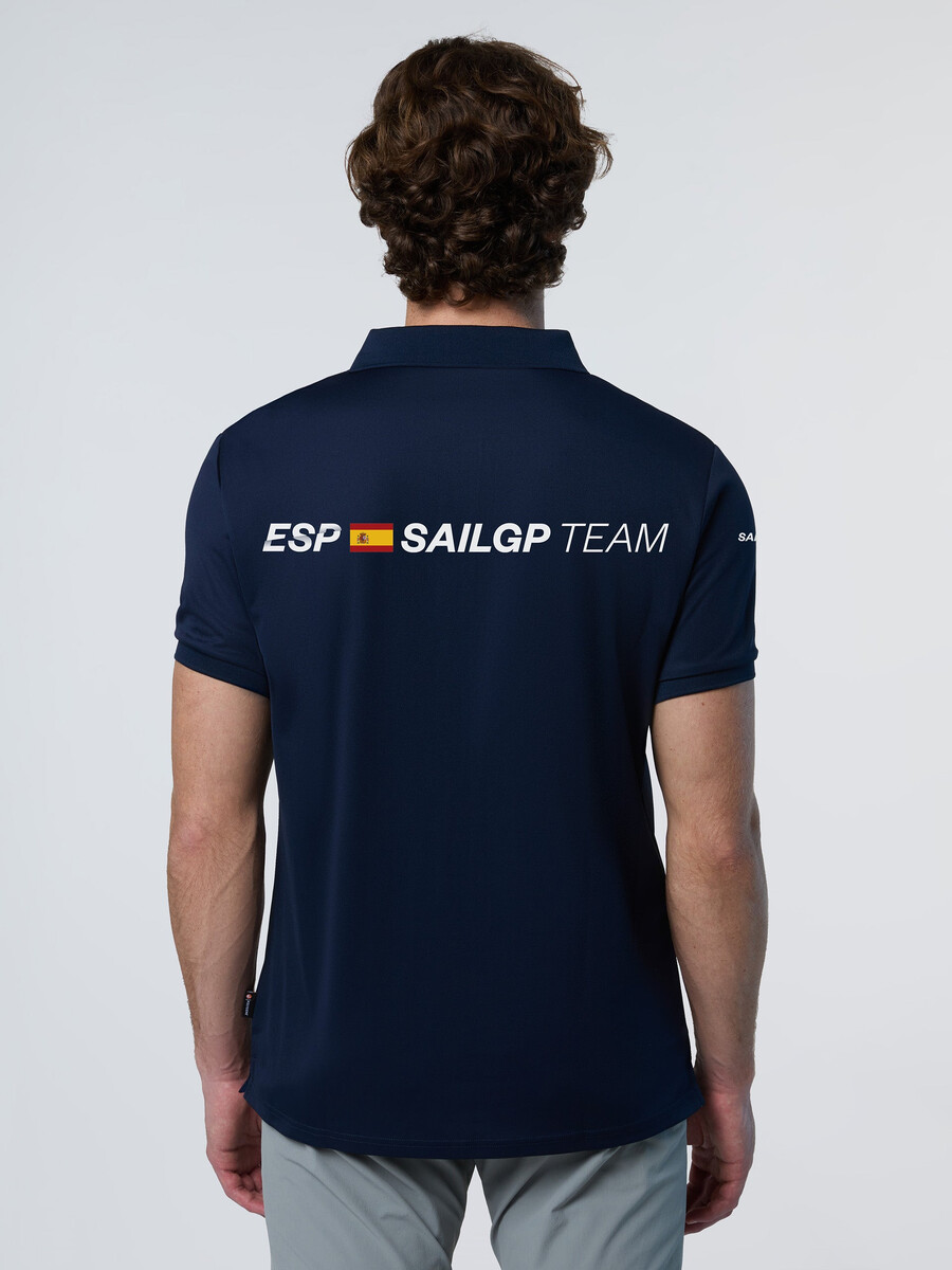 regata sailgp espanha polo de secagem rápida