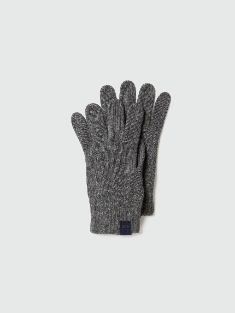 luvas de mistura de cashmere