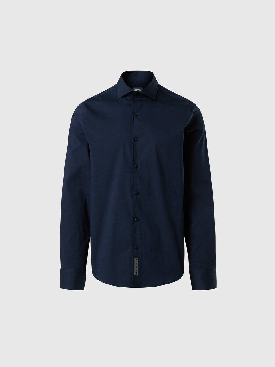 camisa de popeline tecnológica
