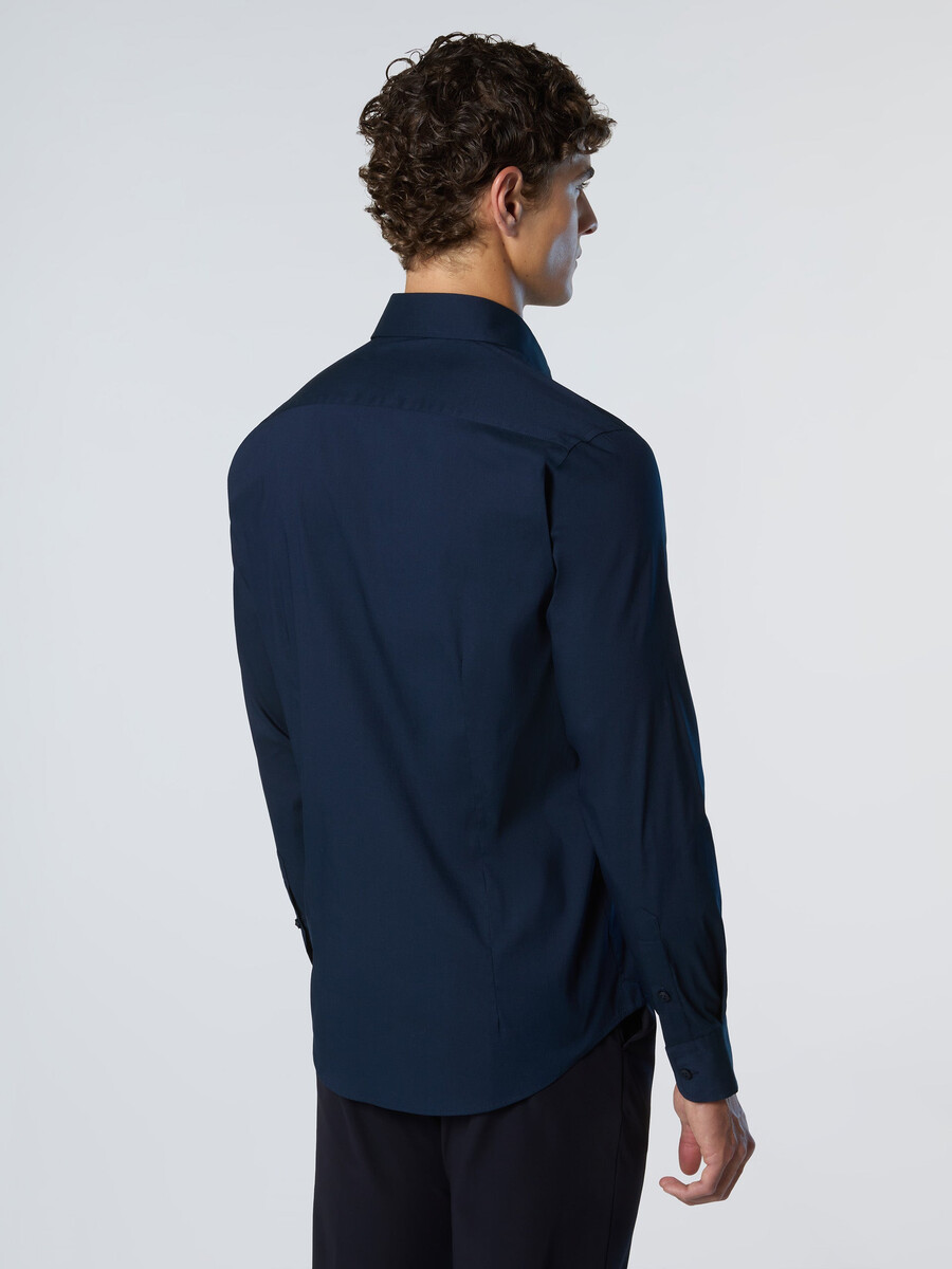 camisa de popeline tecnológica